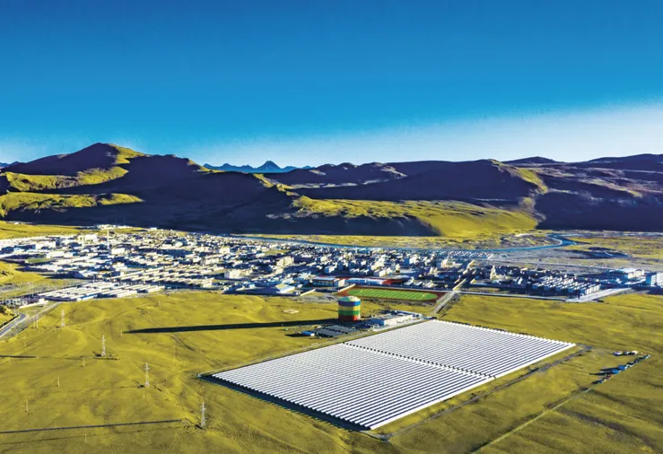 Photovoltaic storage charging and heat