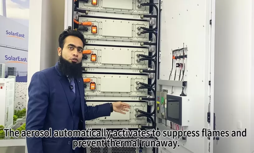 215kWh Energy Storage Cabinet