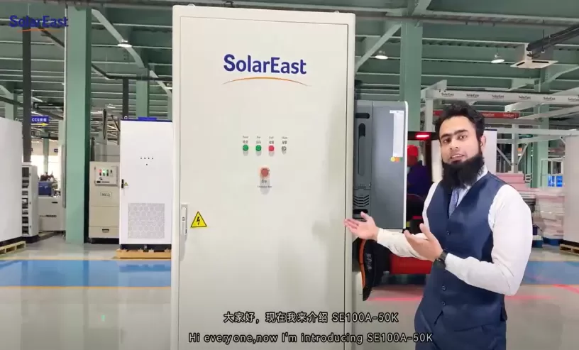 Air-cooled Hybrid Solar ESS Cabinet