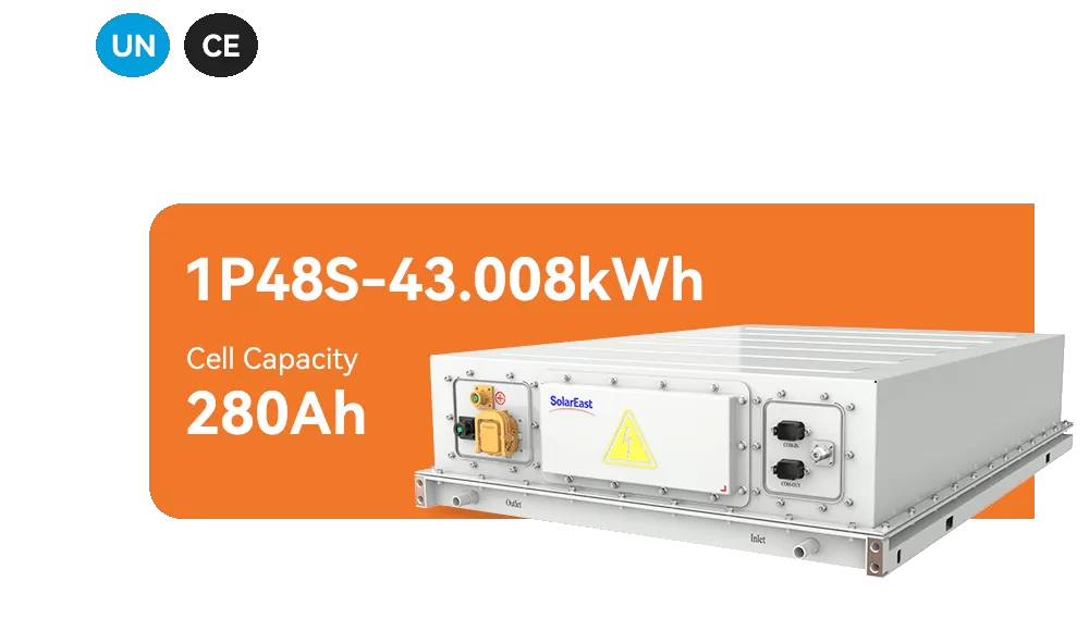43kWh-104kWh Liquid-cooling Battery Pack