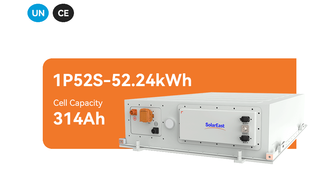 52.24kWh Liquid-cooling Lithium Battery Pack