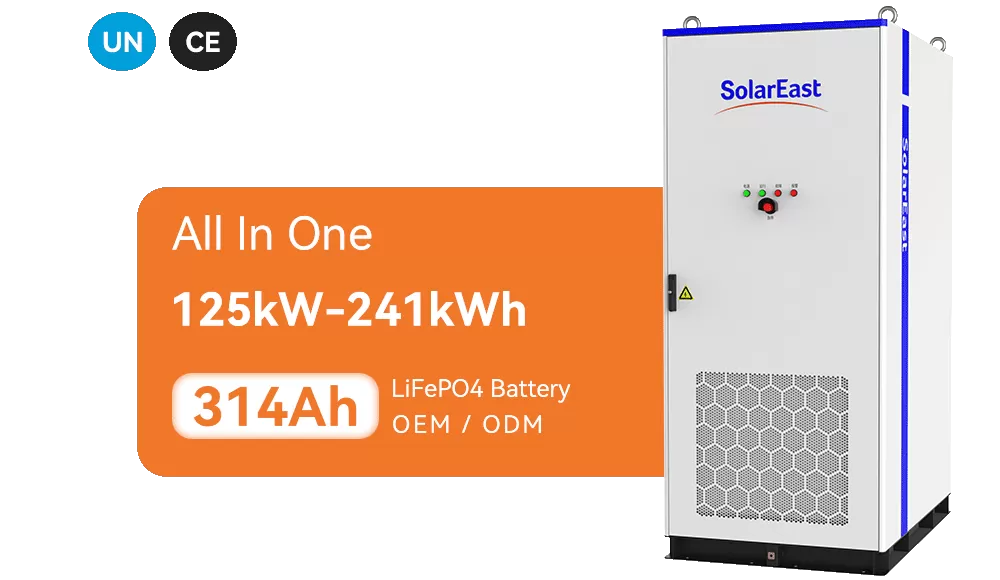 241kWh Battery Energy Storage System Cabinet