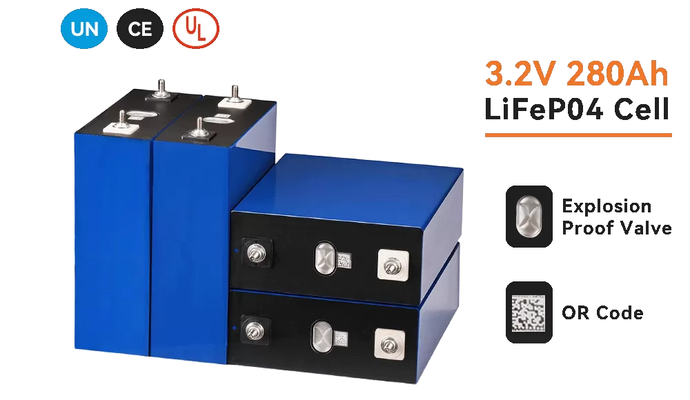 280Ah Prismatic Lithium Ion Battery Grade A