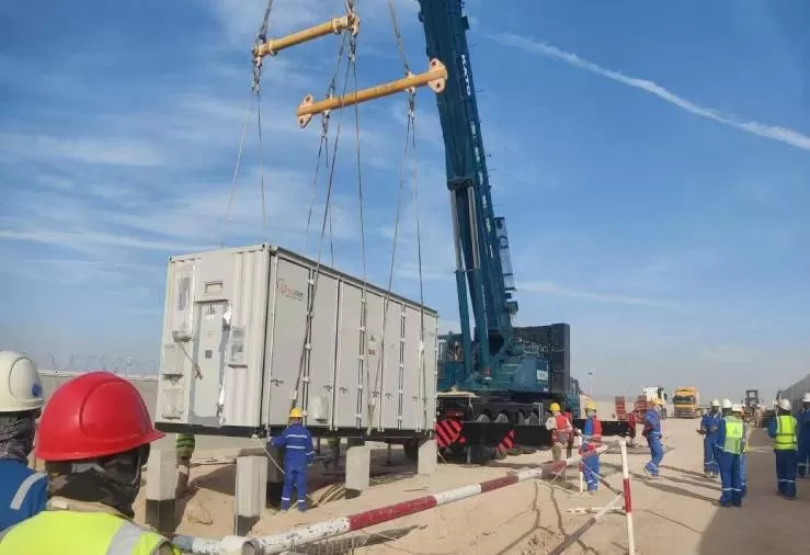 The 2.5MW/5MWh Energy Storage Container System Has Been Successfully Delivered to Lebanon.