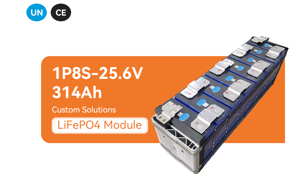 1P8S-25.6V-314Ah Lithium Ion Battery Module