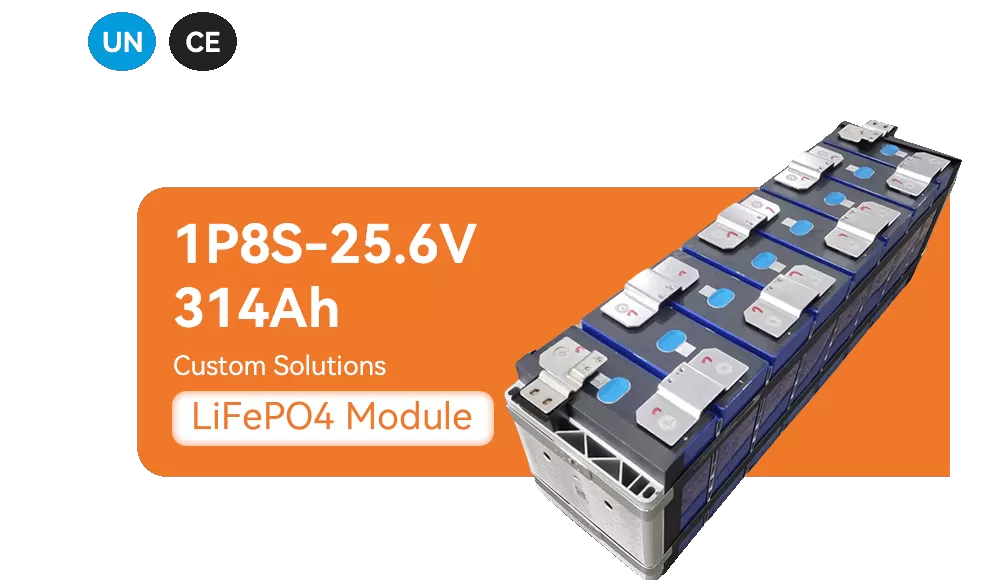 1P8S-25.6V-314Ah Lithium Ion Battery Module