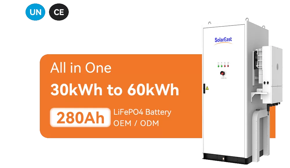 30kWh to 60kWh Air-Cooled Hybrid Energy Storage System