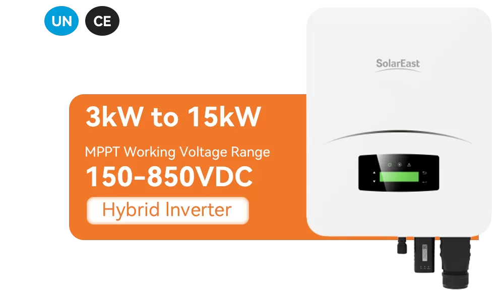 Three-phase Hybrid Inverter 3kW to 15kW