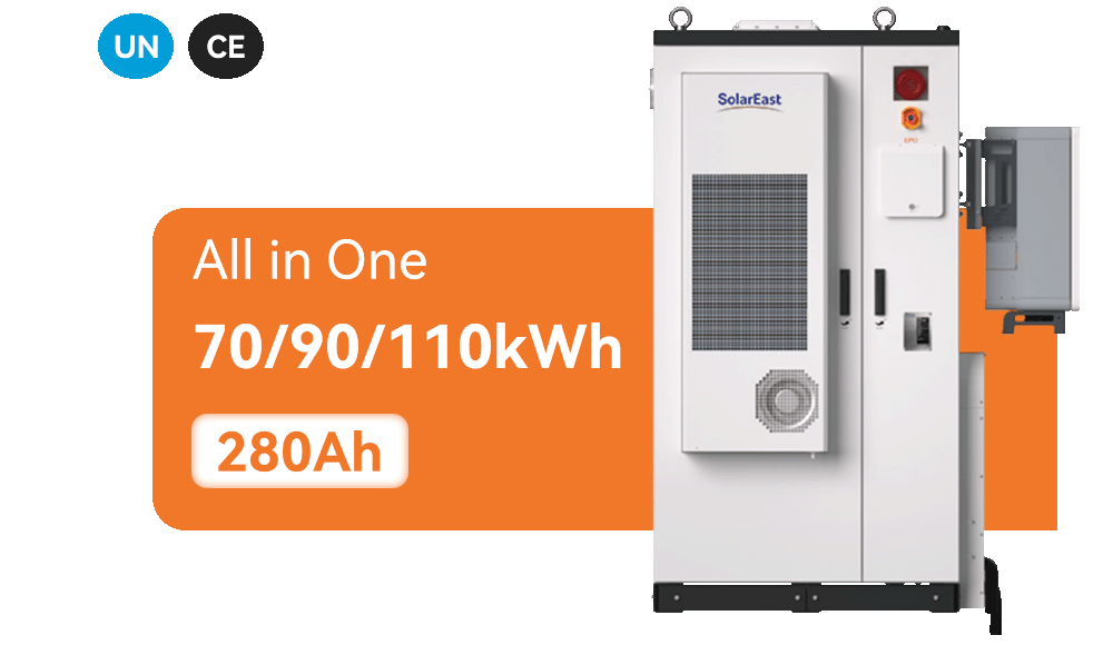 70kWh to 110kWh Air cooled Energy Storage System