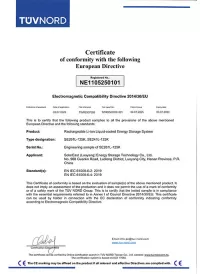 Liquid-cooled Energy Storage System  IEC61000