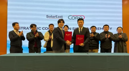 SolarEast Signs Strategic Cooperation Agreement with Korea’s CORN Group to Expand C&I Energy Storage Market