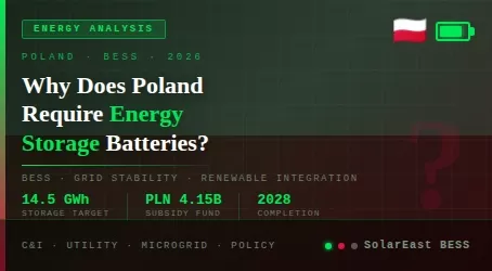 Why Does Poland Require Energy Storage Batteries? | BESS Market Guide 2026