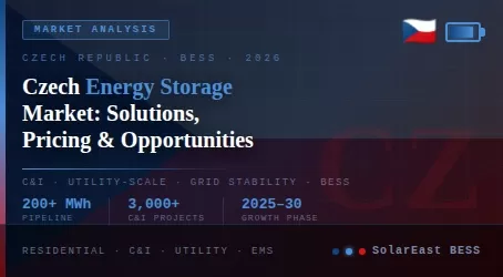 Czech Energy Storage Market 2026: C&I BESS Solutions, Pricing & Opportunities