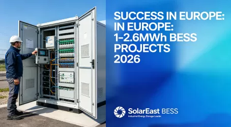 SolarEast BESS Europe 2026: 1-2.6MWh Industrial Energy Storage Cases