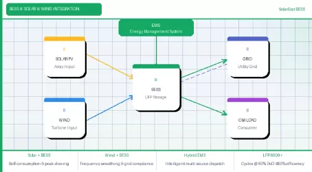 How BESS Integrates With Solar Wind Power Systems 2026