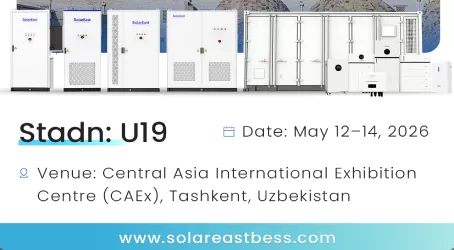 SolarEast at Power Uzbekistan 2026 | C&I Energy Storage Solutions (112kWh-418kWh)
