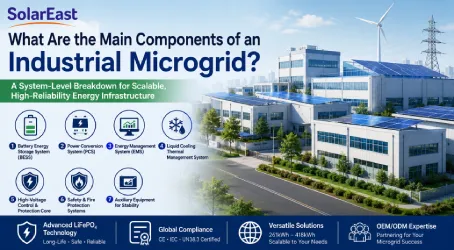 What Are the Main Components of an Industrial Microgrid?