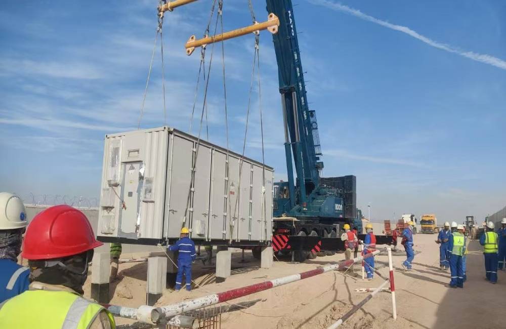 The 2.5MW/5MWh Energy Storage Container System has been successfully delivered to Lebanon.