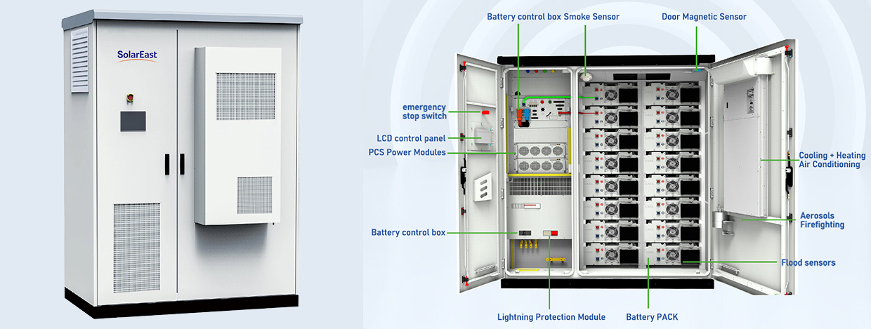 100kWh to 241kWh Air cooled Energy Storage System