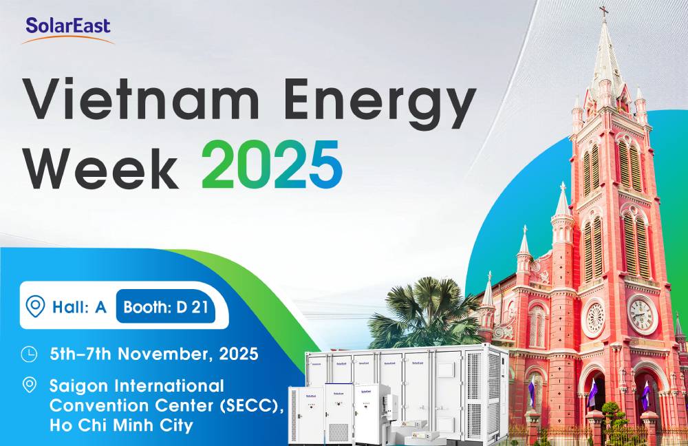Six Major Energy Storage Products on Display! SolarEast BESS Debuts at Vietnam Energy Week 2025