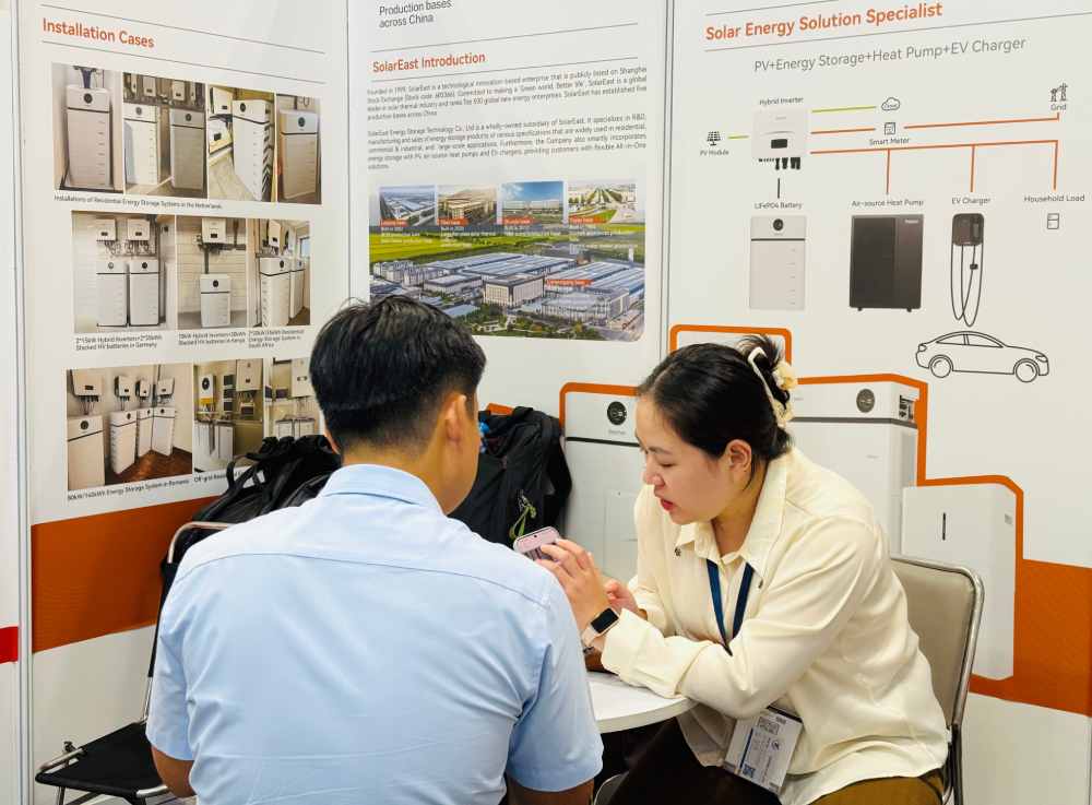 SolarEast BESS at Vietnam Energy Week | Leading Energy Storage Cabinet Supplier