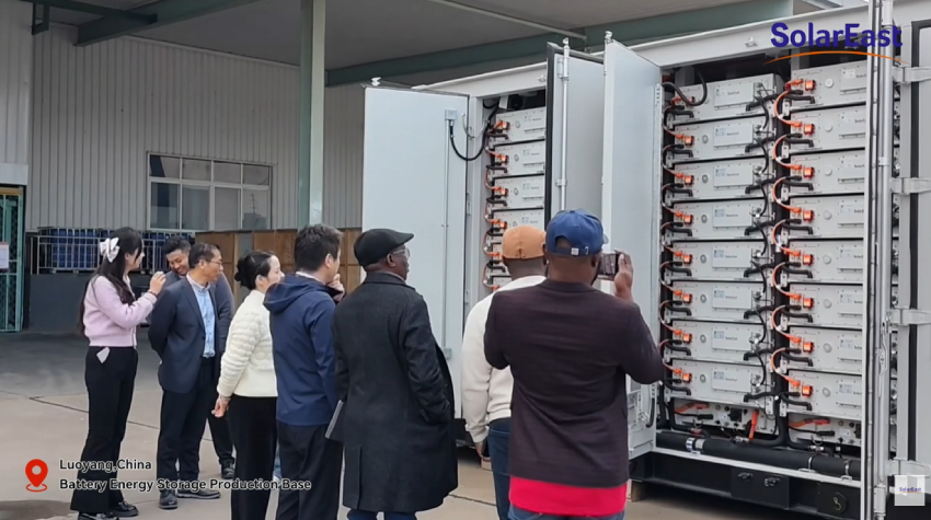 Nigerian Partner's 12,000 KM Journey: Witnessing SolarEast Battery Energy Storage System Manufacturer