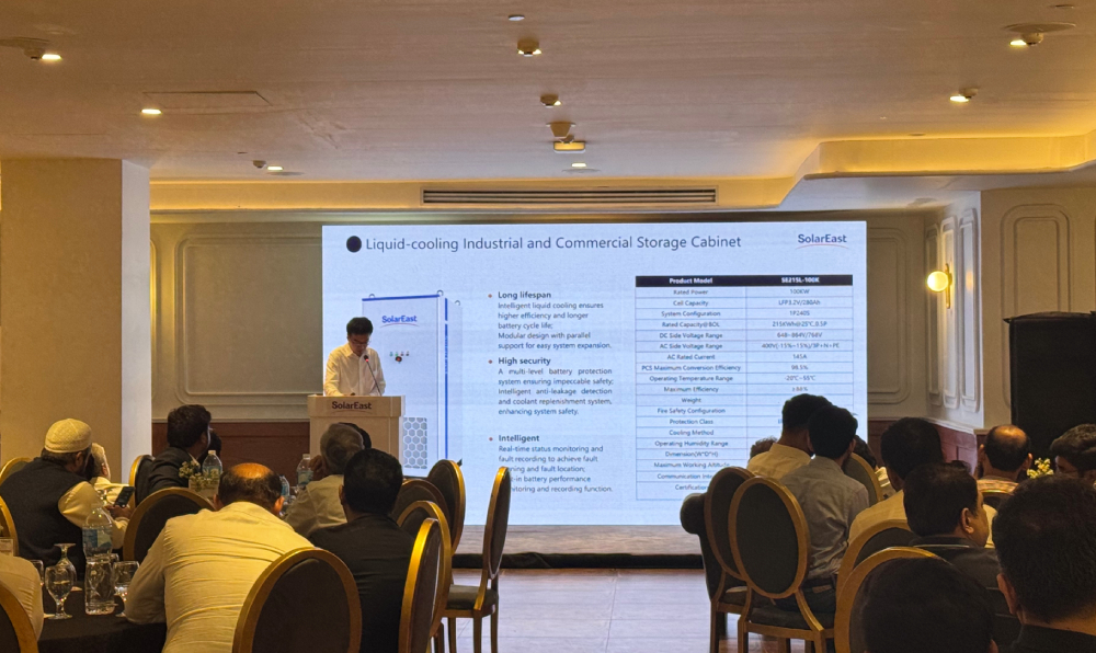 Solareast Hosts Major BESS Technical Exchange in Pakistan; Secures 4MWh Industrial Storage EPC Contract